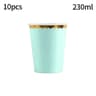 Solid Color Premium Disposable Tableware  HighPerformance Party Supplies For Weddings  Birthdays 17