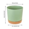 SelfWatering Plant Pots  HighPerformance Automatic Plastic Flowerpots With Integrated Saucer 8