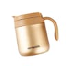 Simple Solid Color Stainless Steel Insulated Coffee Cup With Handle Wide Mouthed Large Capacity Off 8