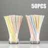 Multicolor Fluorescent Straws  Bendable Drinking Straws For Wedding Decor  Party Supplies 20