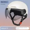 3C Certified Professional Cycling Helmet  MultiPurpose Half Helmet With Integrated Goggles For Adul 8
