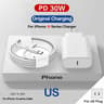 Original 30W TypeC Quick Charger  HighSpeed PD Fast Charging Wall Plug For IPhone 16 Series  IPad 15
