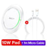 10W Qi Fast Wireless Charging Pad  UltraSlim Desktop Charger For IPhone  Samsung Galaxy 7