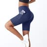 Womens Double Pocket Sports Shorts  High Waist Elastic Slim Fitness Shorts For Gym  Yoga 13