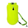 Inflatable Open Water Swimming Buoy Tow Float And Dry Bag With Double Air Bag System 7