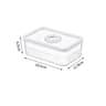 Transparent Refrigerator Food Storage Baskets And Fresh Vegetable Organizer Containers 2