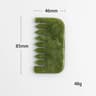 Natural Jade Scalp Comb And Facial Gua Sha Scraping Board 15
