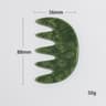 Natural Jade Scalp Comb And Facial Gua Sha Scraping Board 7
