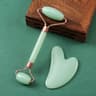 Natural Resin Facial Roller And HeartShaped Gua Sha Scraper Set 6