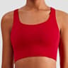Womens HighStrength CrossBack Sport Bra  Solid Color Fitness Yoga Top 19