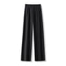 2024 High Waist Womens Suit Pants Straight Office Ladies Fashion Loose Suit Trousers 8