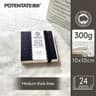 POTENTATE 100 Cotton Square Watercolor Paper Book 300g 140lb 24 Sheets Professional Sketchbook 9