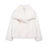 HH Elegant Faux Fur Outerwear System  Premium HighStreet Fluffy Lapel Jacket  Thermal Fashion Infra 11