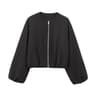 MUJER Premium Cropped Bomber System  HighPerformance Soft Sports Jacket  Technical Outerwear Infras 8