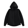 Womens Gray Hooded System  Premium 2025 Autumn Zipper Jacket  Loose Casual Outerwear Infrastructure 6