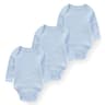 Kiddiezoom 3Pack Newborn Cartoon Bodysuits  Premium 100 Cotton Long Sleeve Soft Infant Onesies 25
