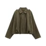 HH Womens Suede Bomber Jacket  Premium Loose Vintage Motorcycle Coat  Casual Lapel Zipper Outerwear 7