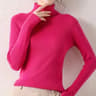 Womens Fall Turtleneck Sweater Knitted Soft Pullover Cashmere Jumper 14