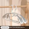 Household NonSlip Hanger Thick Wide Shoulder Plastic Drying Rack 7