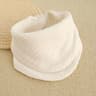 Newborn Soft Cotton Burp Cloths Solid Color Baby Drool Bandana Bib 5
