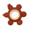 FruitTheme Silicone  Wooden Baby Teether  BPAFree Infant Chewing Toy 8