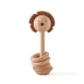 Montessori Wooden Animal Rattle  Teether  Cartoon Rabbit  Crocodile Puzzle Game 6