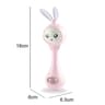 2025 Flashing Musical Rabbit Hand Bell  Early Educational Teether Rattle Toy 012M 7