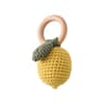 Artisanal Rattan Hand Bell  Handmade Newborn Sensory Toy  Crib Mobile Accessory 8