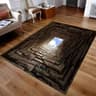 3D Desert Crack Water  Fire Design Rug  NonSlip Machine Washable Carpet 14