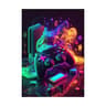 Cyberpunk Gamepad Canvas Set  Gaming Room Wall Art For Boys 7