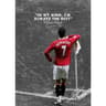 Modern Soccer Star Portrait Canvas  Football Legend Wall Art For Home Decor 16
