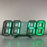 Modern 3D LED Digital Alarm Clock  Smart Wall  Desktop TimeDateTemp Display 11