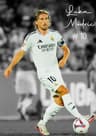 Famous Soccer Player Sports Poster  Football Athlete Highlight Moment Canvas Art 26