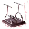 Newtons Cradle Balance Pendulum  Metal Physics Desk  Table Decor 6
