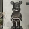 Gradient Mirror Bear Sculpture  Large Plating Violent Bear Figurine For Luxury Living Rooms 12