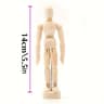 Artistic Wooden Sketch Mannequin  Movable Human Figure For Drawing Art Reference  Modern Home Offic 6