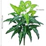 Giant Artificial Calla Lily  Tropical Foliage  Large Floor Plant For Modern Home  Office Decor 8