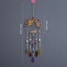 Natural Agate Dream Catcher  Celestial Moon Star  Sun Crystal Wall Hanging For Garden  Bedroom Deco 6