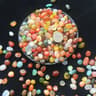 100g Natural Agate Pebbles  Colorful Decorative Gemstones  Polished Mineral Fillers For Aquariums V 6