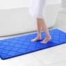 Homaxy Lattice Memory Foam Bath Mat  NonSlip Absorbent Bathroom Rug  Thick Soft Foam Floor Carpet F 20