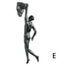 Modern Climbing Man Wall Sculpture  Athlete Resin Statue  Creative HandFinished Wall Art For Living 10