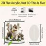 Eid Acrylic Mosque Tabletop Decor  2D Graphic Window Display  Professional Ramadan  Celebration Gif 14