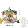 Eid Acrylic Mosque Tabletop Decor  2D Graphic Window Display  Professional Ramadan  Celebration Gif 16