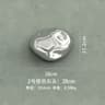 Abstract Simulated Stone Wall Pendant  Creative Mineral Background Decor  Professional Hotel  Execu 10