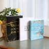 Luxury Faux Book Set  3pc Architectural Coffee Table Decor  Professional Executive Suite  Boutique  23