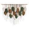 Large Macrame Leaf Tapestry  100cm Bohemian Woven Wall Art  Professional Artisan Home Sanctuary Dec 6