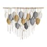 Large Macrame Leaf Tapestry  100cm Bohemian Woven Wall Art  Professional Artisan Home Sanctuary Dec 7