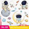 Astronaut Galactic Wall Stickers  30x90cm Space Explorer Decal  Executive Kids Room  Nursery Sanctu 8