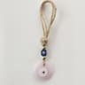 Handcrafted Blue Evil Eye Charm  Glass Nazar Wall Hanging  Executive Protection  Sanctuary Home Dec 6