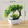 Artificial Potted Bonsai Plant  Simulated Miniature Tree  Executive Home  Garden Sanctuary Decor 8